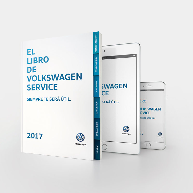 Volkswagen service book
